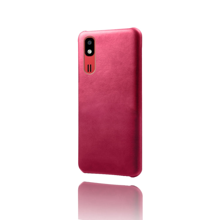 Calf Texture  PC + PU Phone Case For Samsung Galaxy A2 Core
