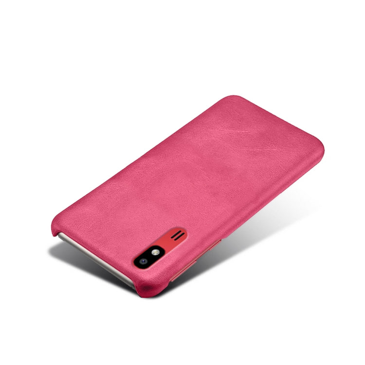 Calf Texture  PC + PU Phone Case For Samsung Galaxy A2 Core