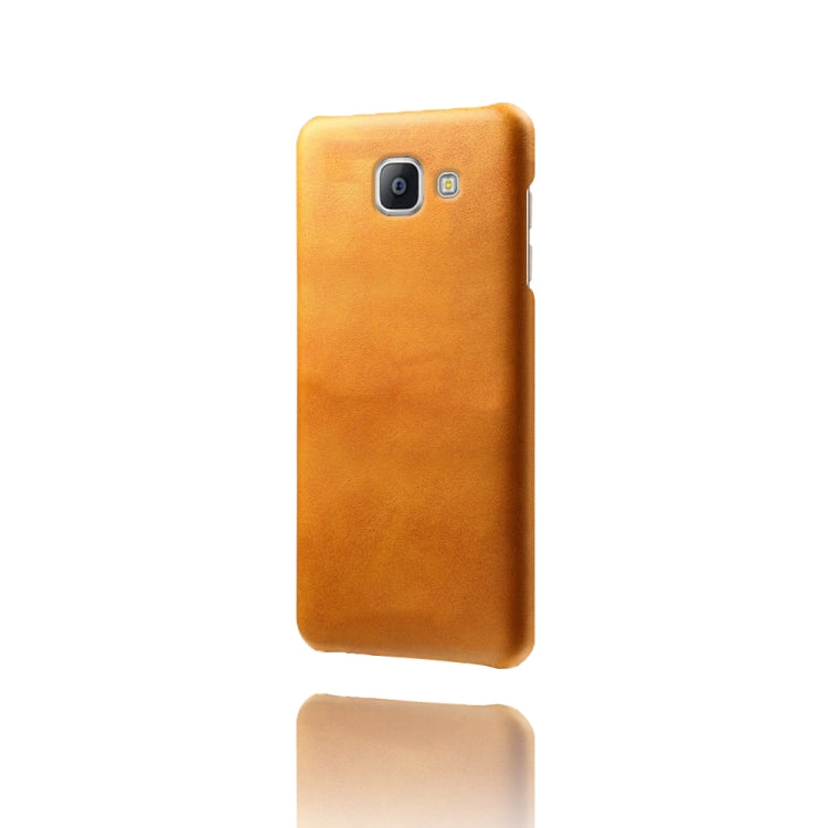 Calf Texture  PC + PU Phone Case For Samsung Galaxy A9 Pro