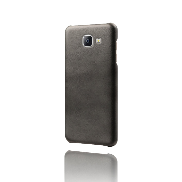 Calf Texture  PC + PU Phone Case For Samsung Galaxy A9 Pro