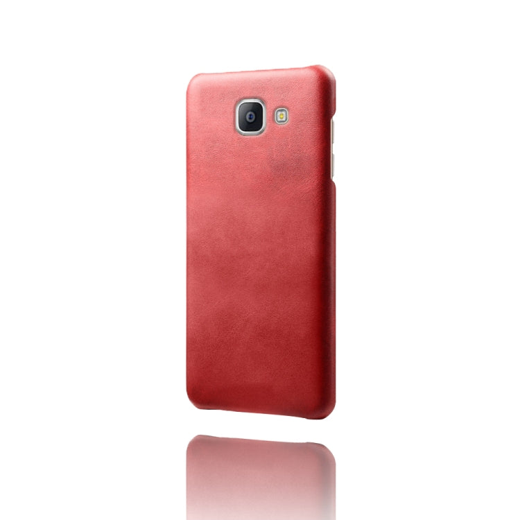 Calf Texture  PC + PU Phone Case For Samsung Galaxy A9 Pro