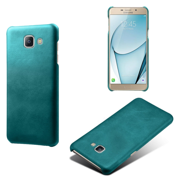 Calf Texture  PC + PU Phone Case For Samsung Galaxy A9 Pro