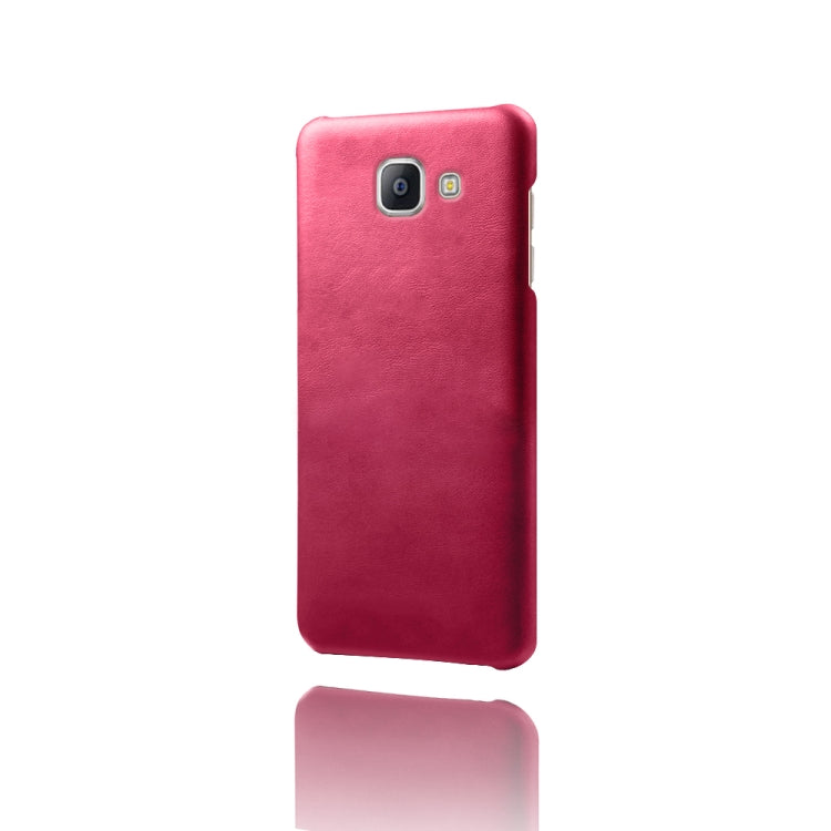 Calf Texture  PC + PU Phone Case For Samsung Galaxy A9 Pro