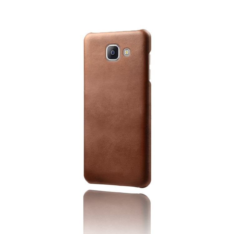 Calf Texture  PC + PU Phone Case For Samsung Galaxy A9 Pro