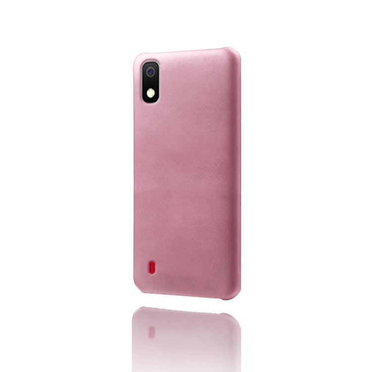 Calf Texture  PC + PU Phone Case For Samsung Galaxy A10