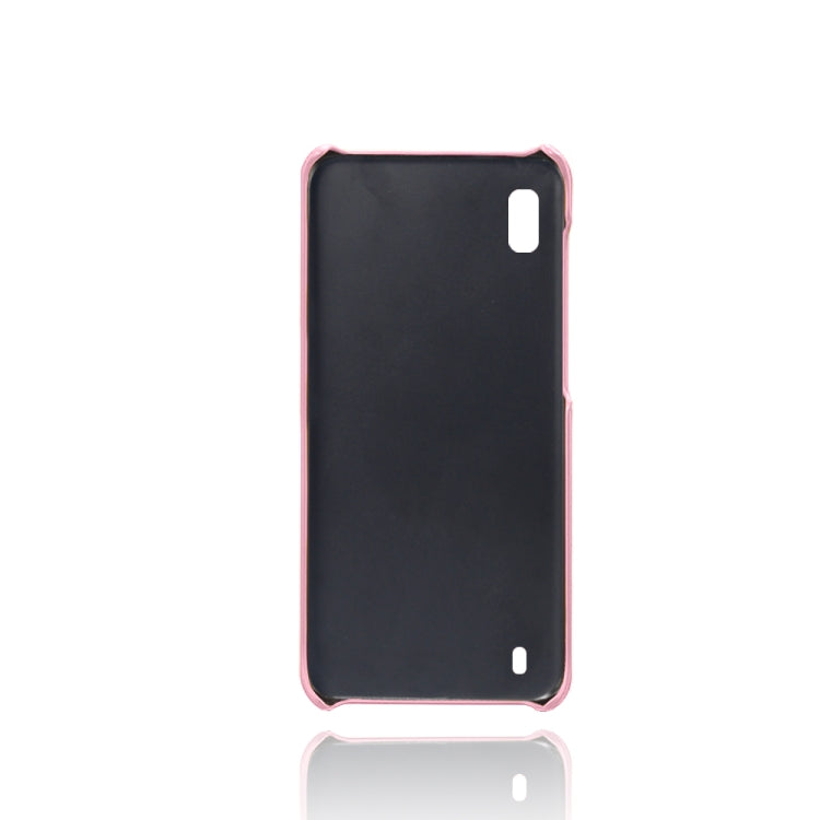Calf Texture  PC + PU Phone Case For Samsung Galaxy A10