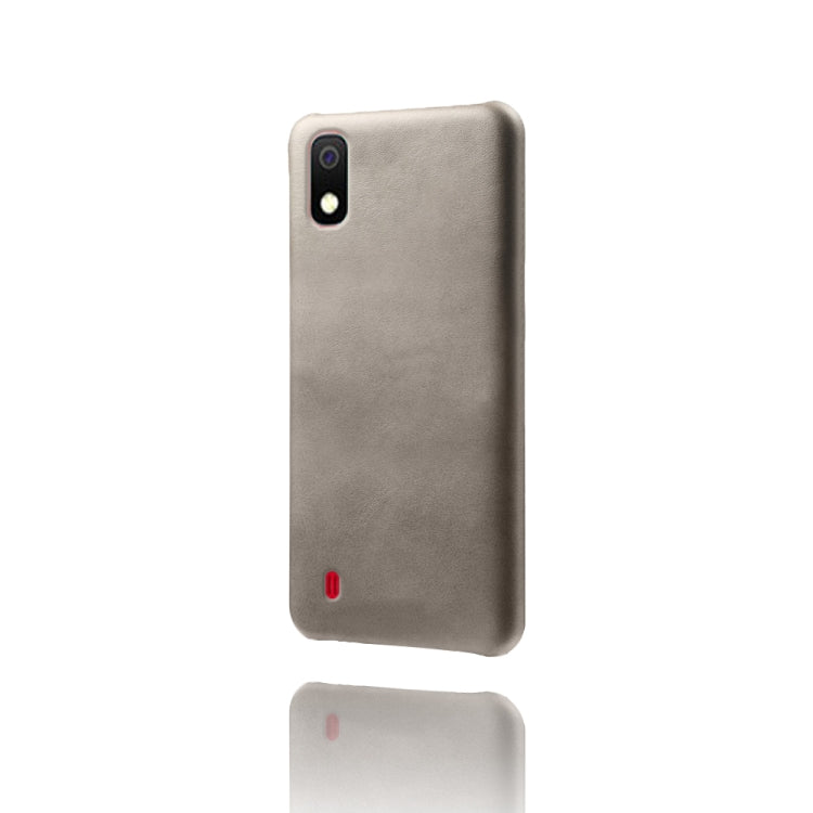 Calf Texture  PC + PU Phone Case For Samsung Galaxy A10