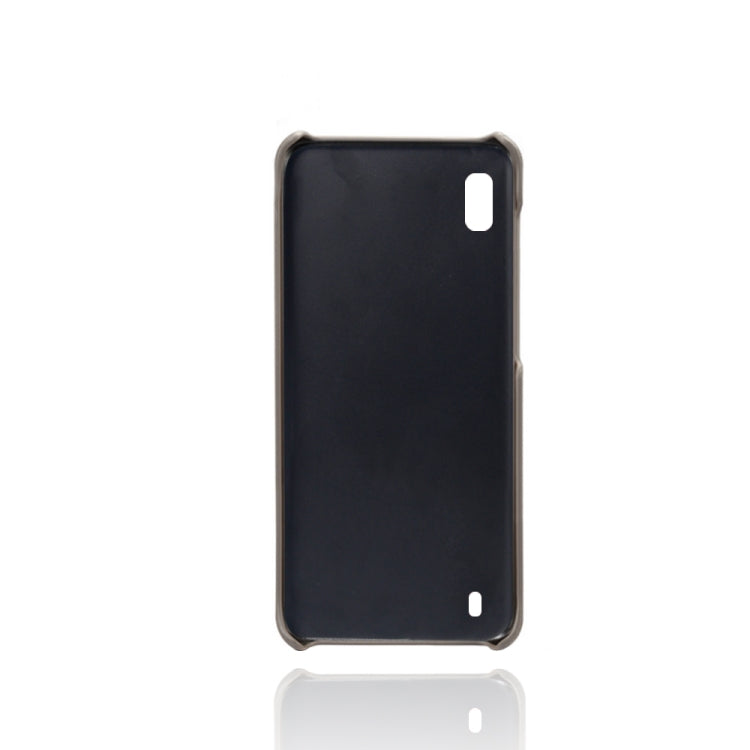 Calf Texture  PC + PU Phone Case For Samsung Galaxy A10