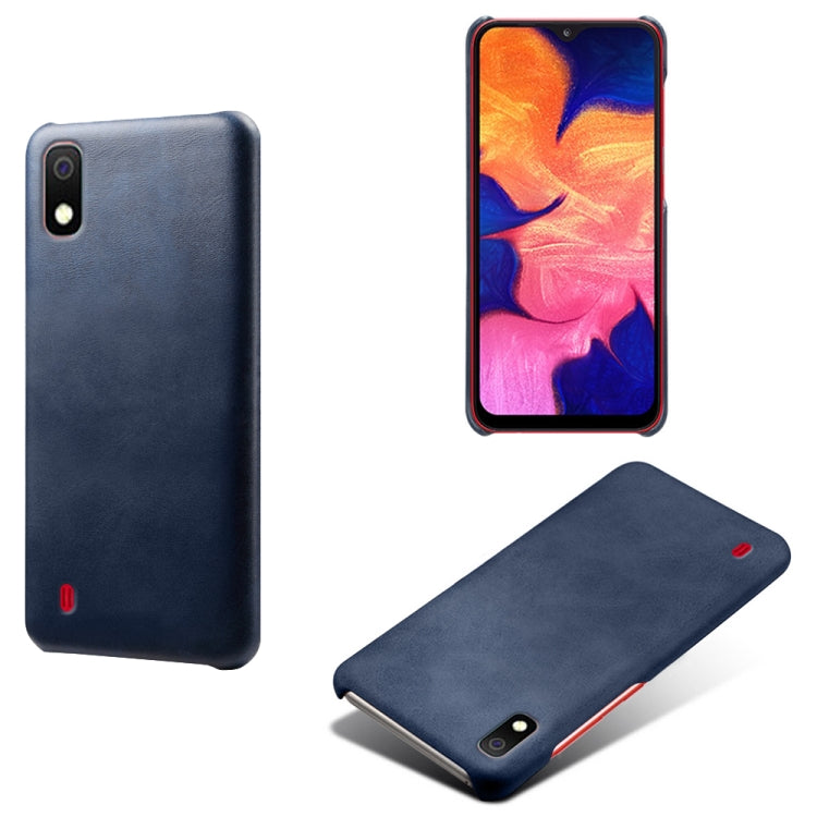 Calf Texture  PC + PU Phone Case For Samsung Galaxy A10