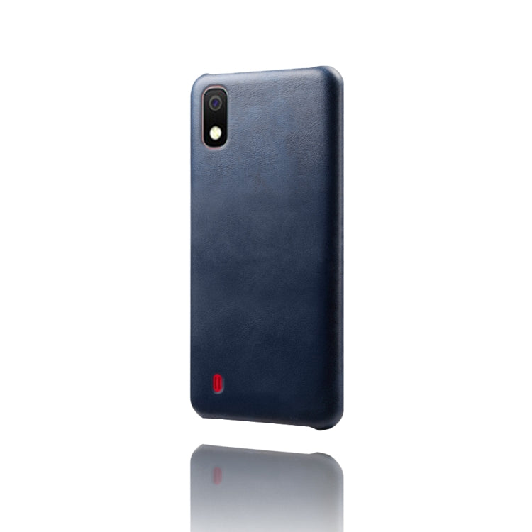 Calf Texture  PC + PU Phone Case For Samsung Galaxy A10