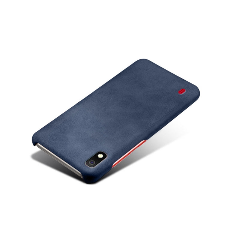 Calf Texture  PC + PU Phone Case For Samsung Galaxy A10