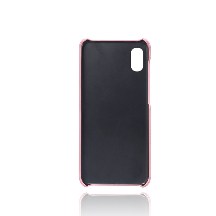 Calf Texture  PC + PU Phone Case For Samsung Galaxy A10E