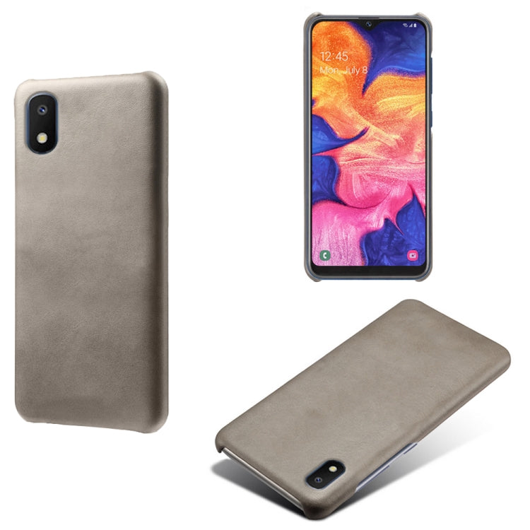 Calf Texture  PC + PU Phone Case For Samsung Galaxy A10E