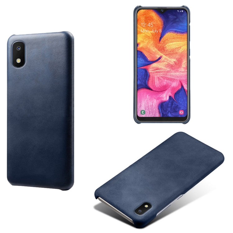 Calf Texture  PC + PU Phone Case For Samsung Galaxy A10E