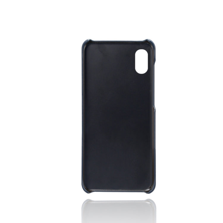 Calf Texture  PC + PU Phone Case For Samsung Galaxy A10E