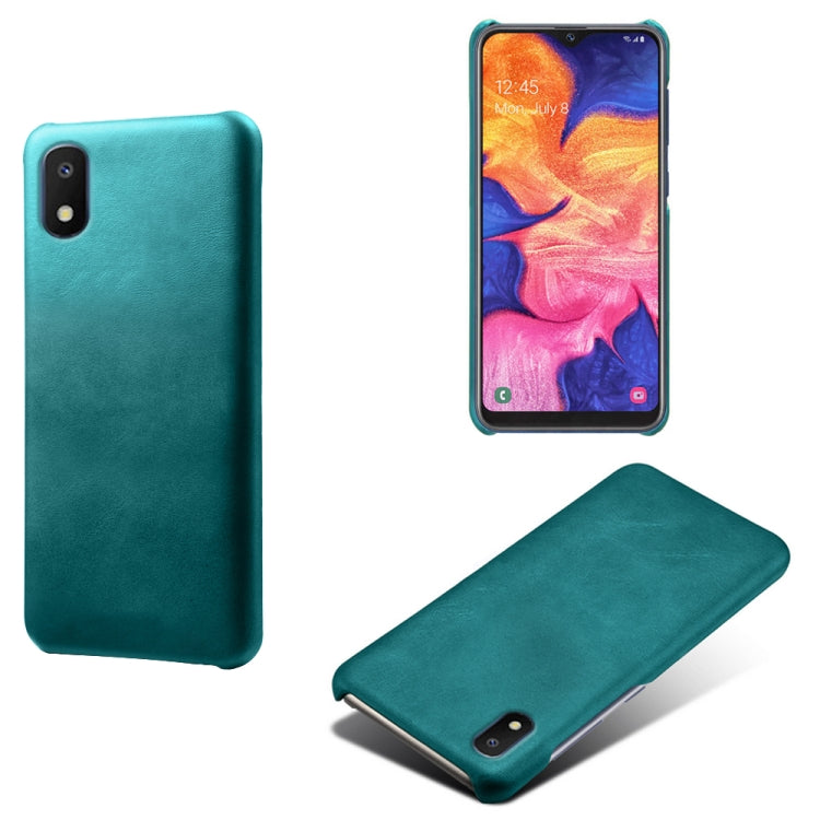 Calf Texture  PC + PU Phone Case For Samsung Galaxy A10E
