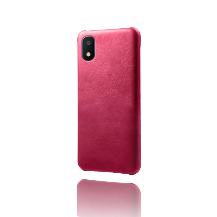 Calf Texture  PC + PU Phone Case For Samsung Galaxy A10E