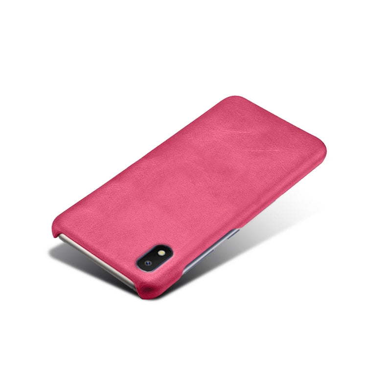 Calf Texture  PC + PU Phone Case For Samsung Galaxy A10E