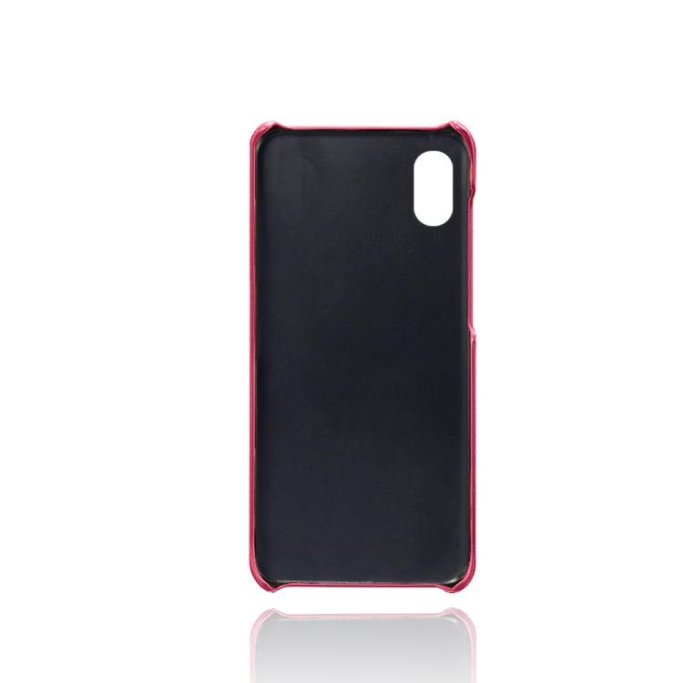 Calf Texture  PC + PU Phone Case For Samsung Galaxy A10E