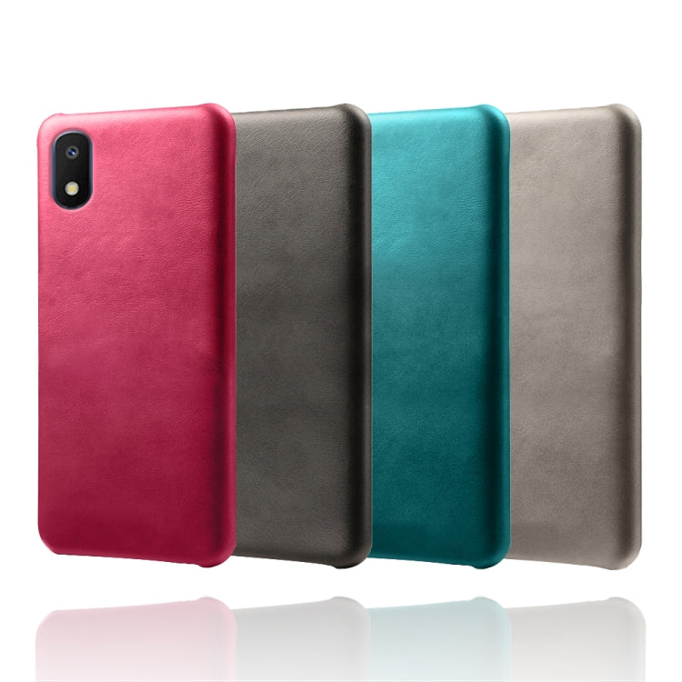 Calf Texture  PC + PU Phone Case For Samsung Galaxy A10E
