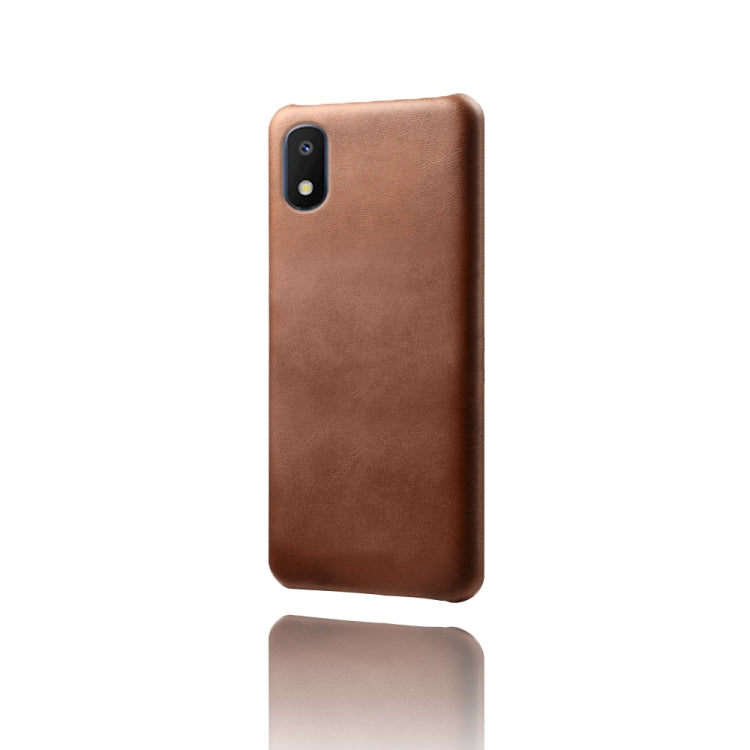 Calf Texture  PC + PU Phone Case For Samsung Galaxy A10E