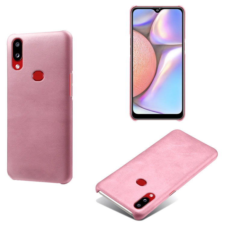 Calf Texture  PC + PU Phone Case For Samsung Galaxy A10s
