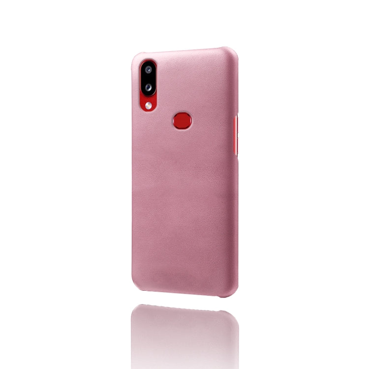 Calf Texture  PC + PU Phone Case For Samsung Galaxy A10s