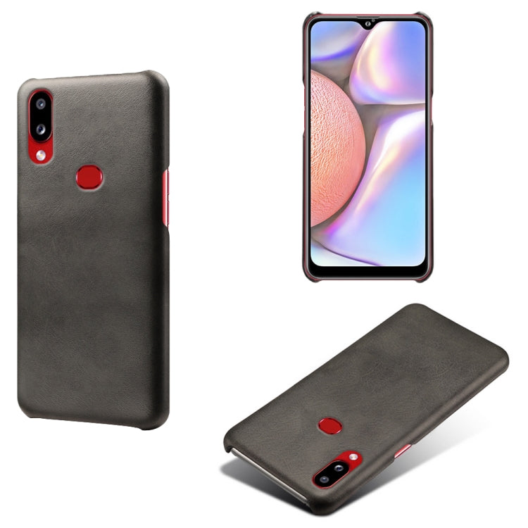 Calf Texture  PC + PU Phone Case For Samsung Galaxy A10s