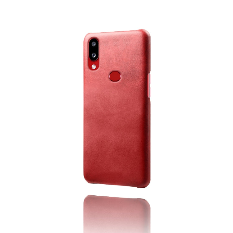 Calf Texture  PC + PU Phone Case For Samsung Galaxy A10s