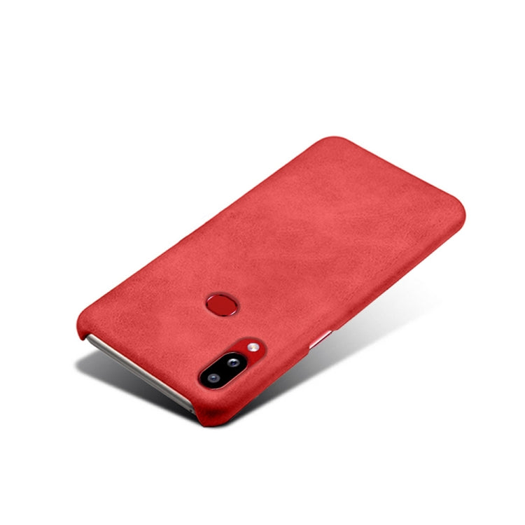 Calf Texture  PC + PU Phone Case For Samsung Galaxy A10s