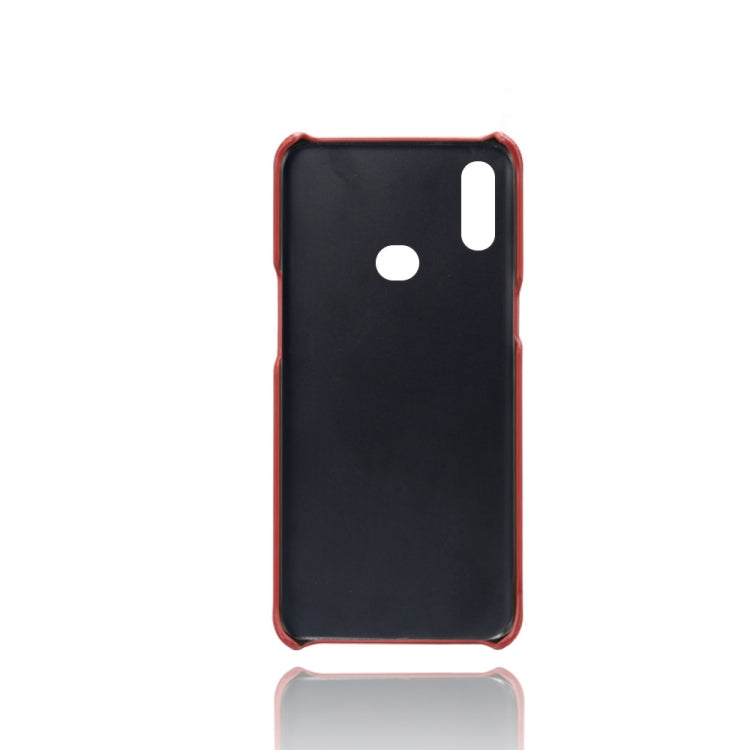 Calf Texture  PC + PU Phone Case For Samsung Galaxy A10s