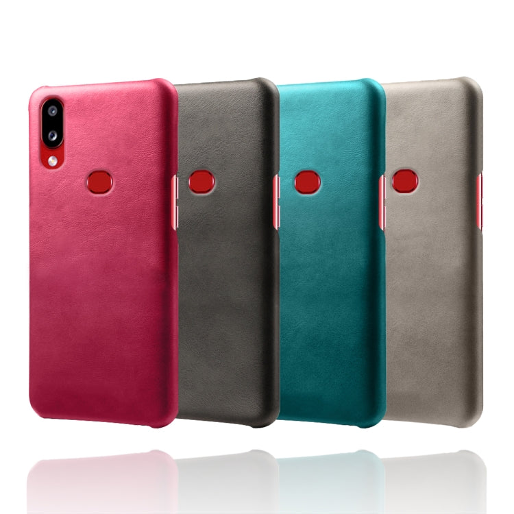 Calf Texture  PC + PU Phone Case For Samsung Galaxy A10s