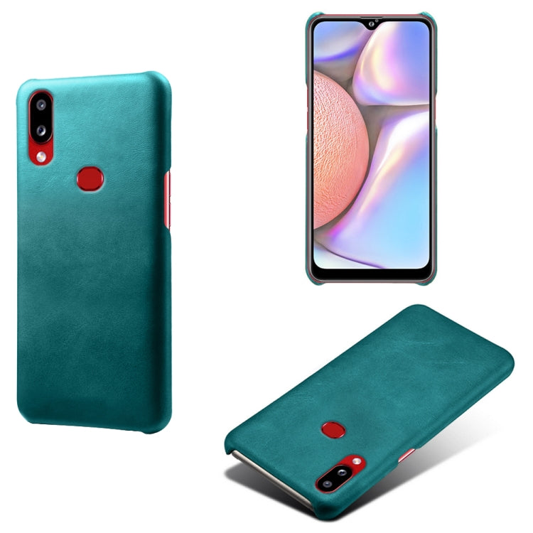 Calf Texture  PC + PU Phone Case For Samsung Galaxy A10s