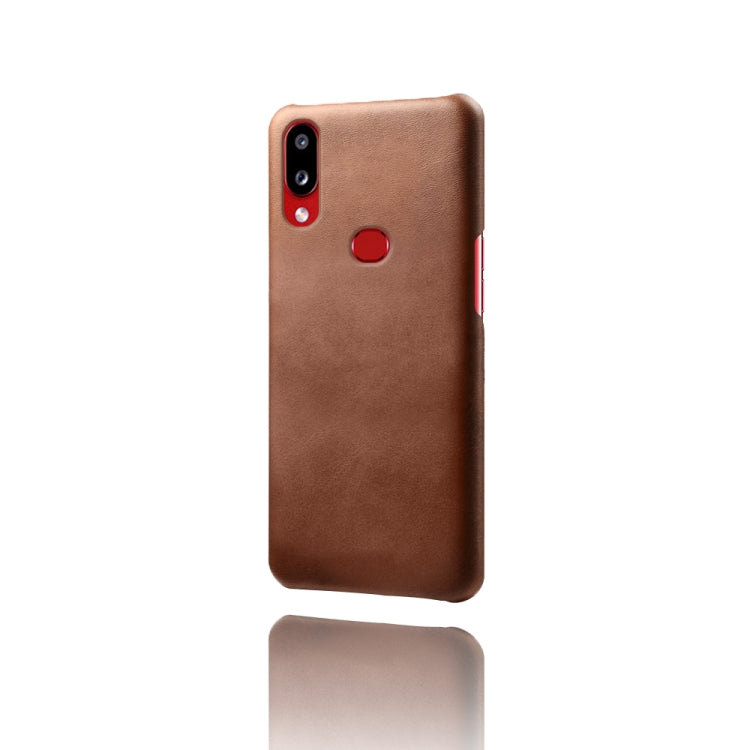 Calf Texture  PC + PU Phone Case For Samsung Galaxy A10s