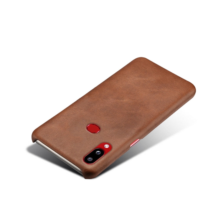 Calf Texture  PC + PU Phone Case For Samsung Galaxy A10s