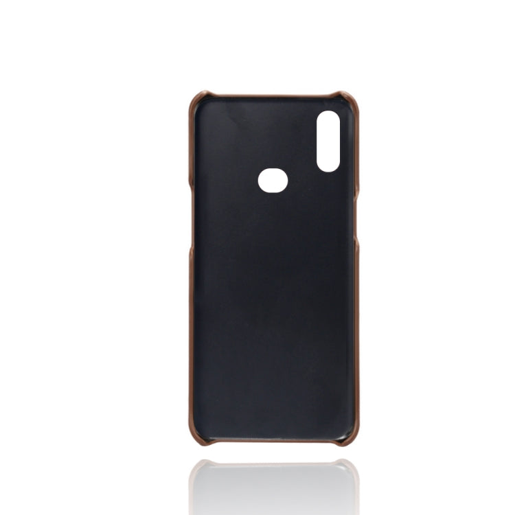 Calf Texture  PC + PU Phone Case For Samsung Galaxy A10s