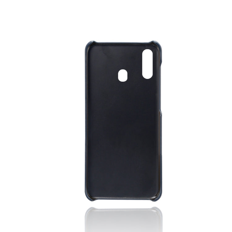 Calf Texture  PC + PU Phone Case For Samsung Galaxy A20