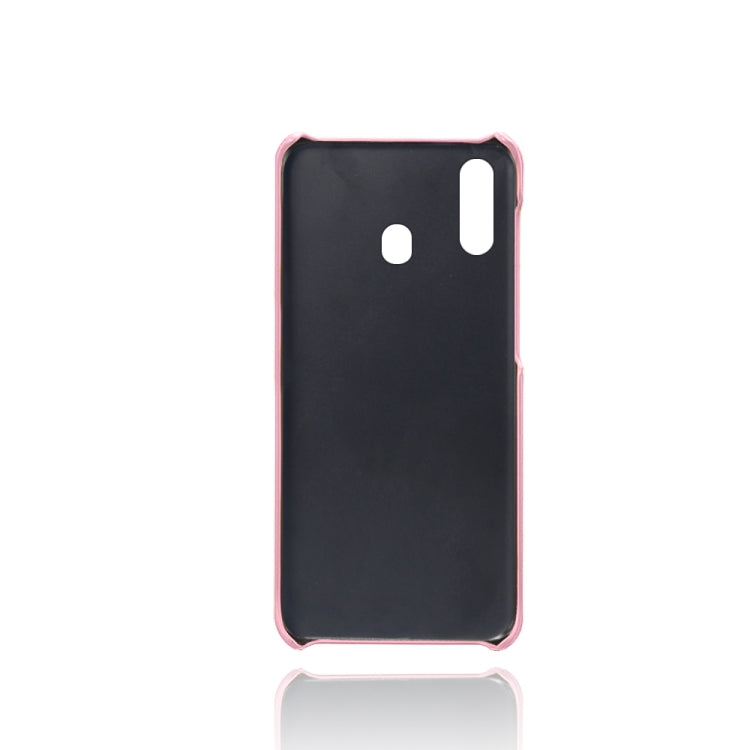 Calf Texture  PC + PU Phone Case For Samsung Galaxy A20e
