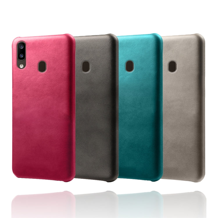 Calf Texture  PC + PU Phone Case For Samsung Galaxy A20e
