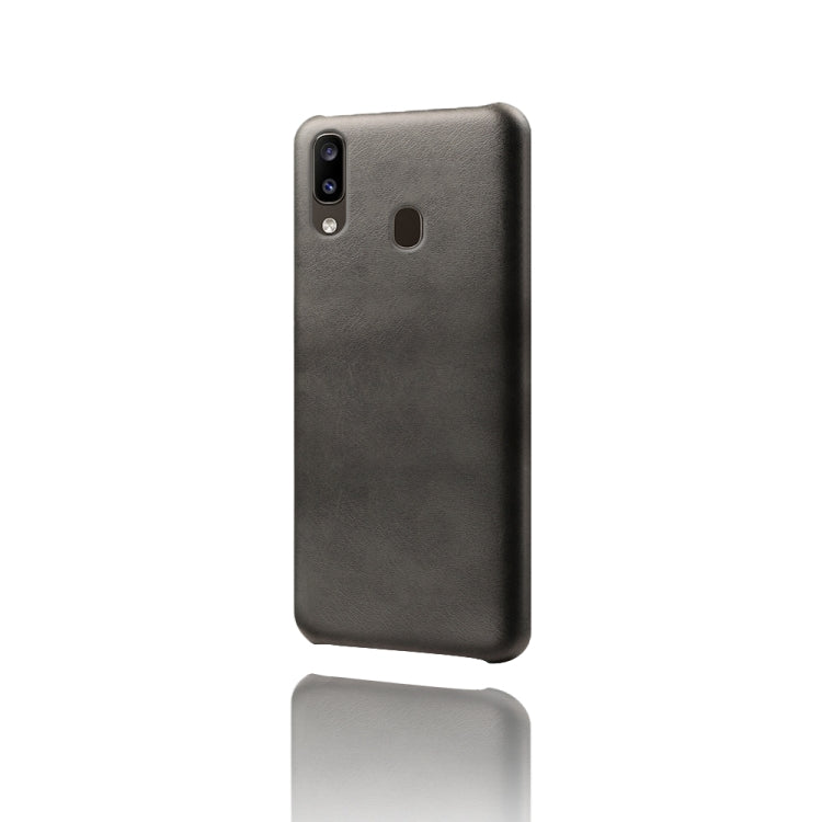 Calf Texture  PC + PU Phone Case For Samsung Galaxy A20e