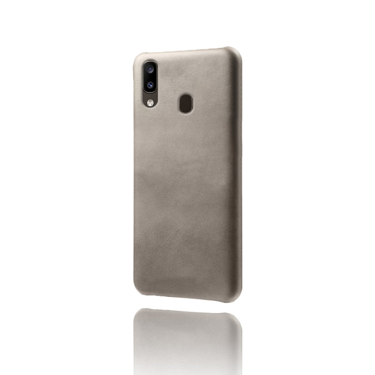 Calf Texture  PC + PU Phone Case For Samsung Galaxy A20e