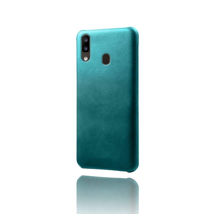 Calf Texture  PC + PU Phone Case For Samsung Galaxy A20e