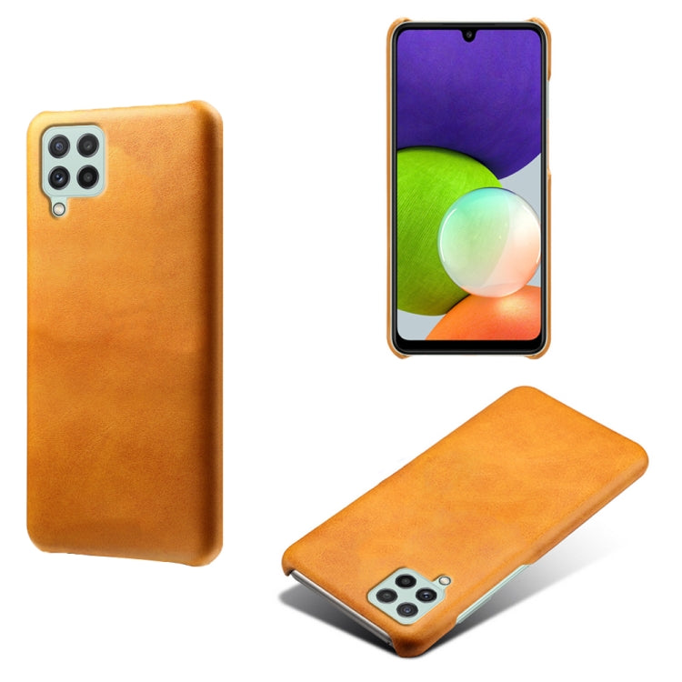 Calf Texture  PC + PU Phone Case For Samsung Galaxy A22 4G(EU)