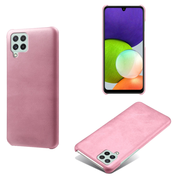 Calf Texture  PC + PU Phone Case For Samsung Galaxy A22 4G(EU)