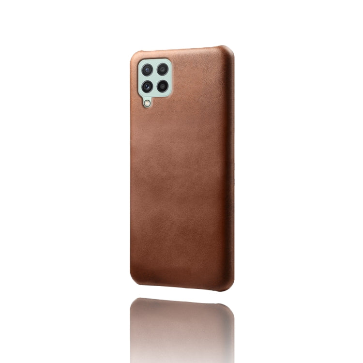 Calf Texture  PC + PU Phone Case For Samsung Galaxy A22 4G(EU)