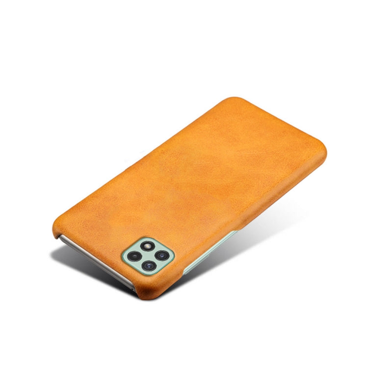 Calf Texture  PC + PU Phone Case For Samsung Galaxy A22 5G(US)