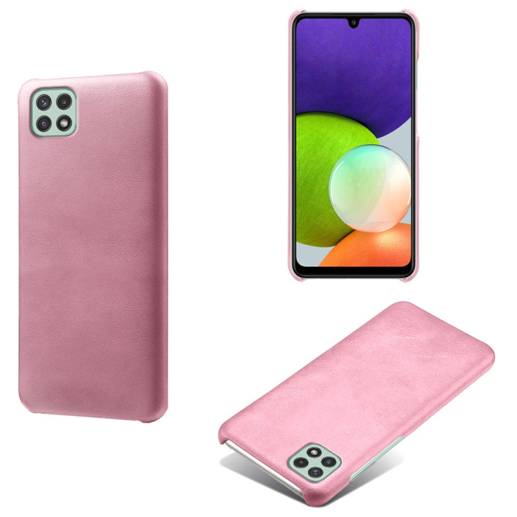 Calf Texture  PC + PU Phone Case For Samsung Galaxy A22 5G(US)