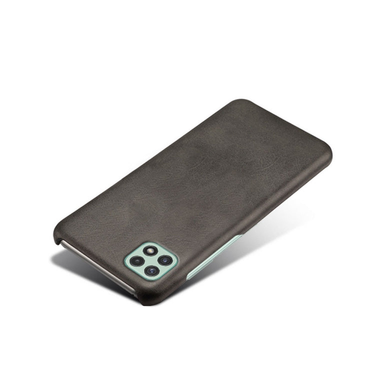 Calf Texture  PC + PU Phone Case For Samsung Galaxy A22 5G(US)
