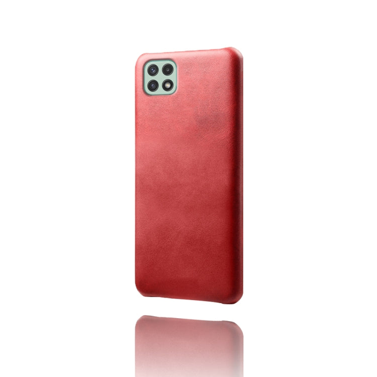 Calf Texture  PC + PU Phone Case For Samsung Galaxy A22 5G(US)