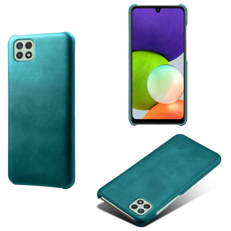 Calf Texture  PC + PU Phone Case For Samsung Galaxy A22 5G(US)